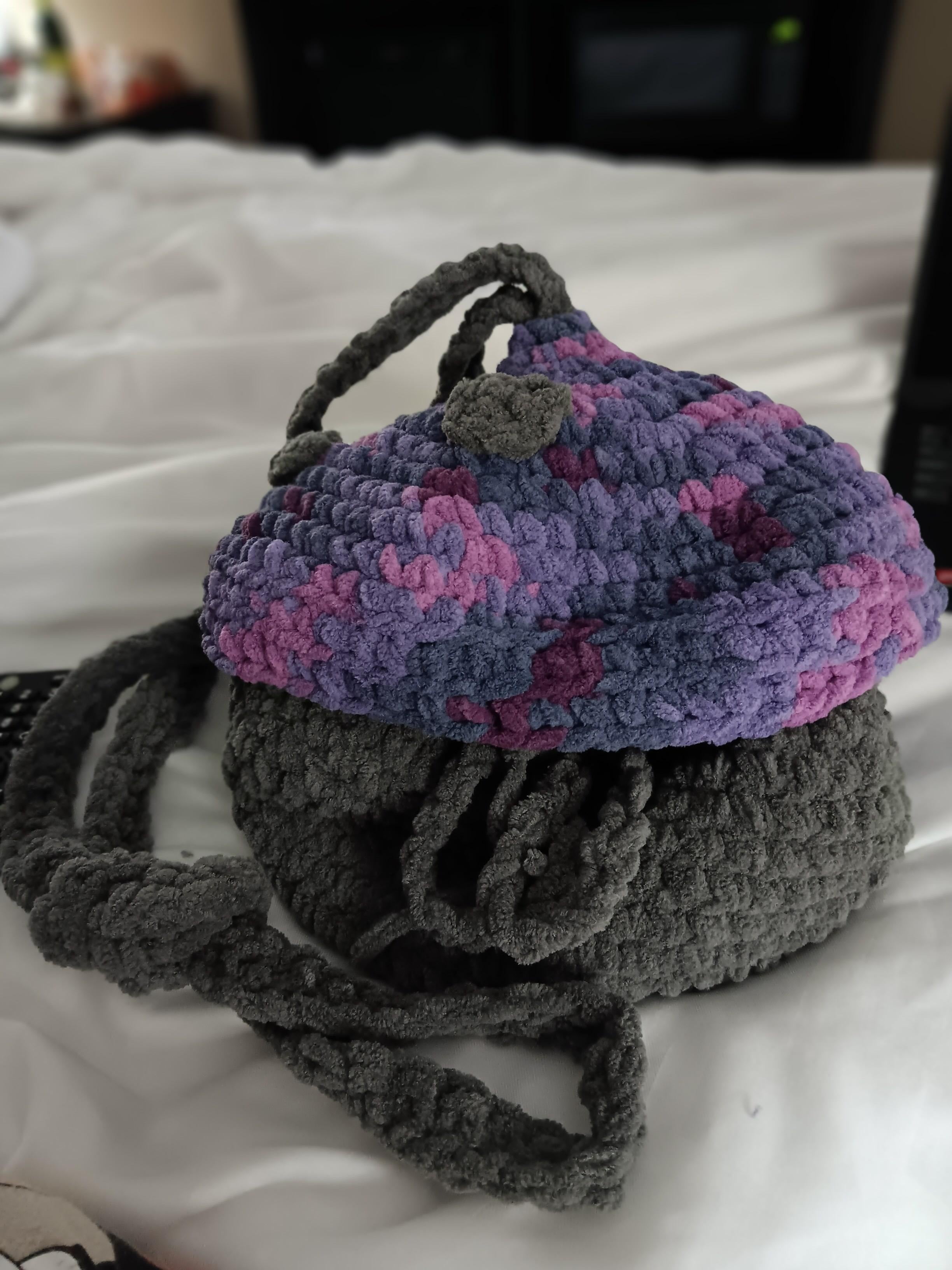 Handmade Crochet Backpack